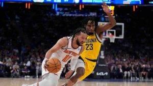 Knicks secure second win against Pacers in conference semi-finals
