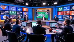 discover expert insights from nba analysts as they break down the thrilling second-round matchups, including the intense battle between the knicks and celtics, as well as the thunder facing off against the nuggets. get ready for predictions, strategies, and key player analyses that will elevate your playoff experience.