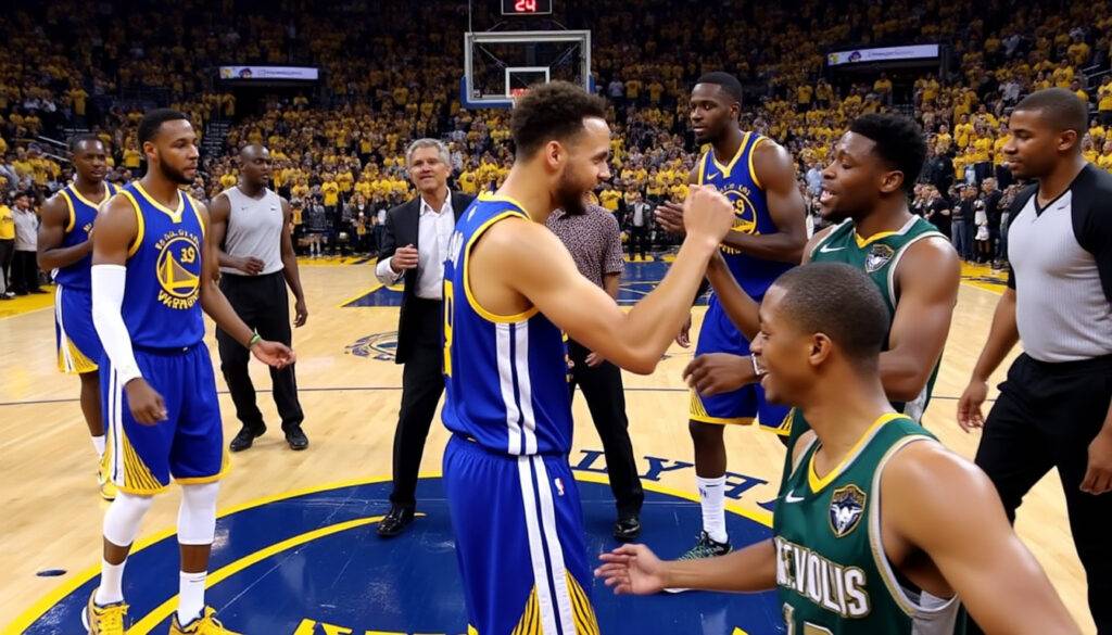 Warriors triumph over Timberwolves in playoff opener despite Steph Curry's injury