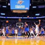 discover where to catch the exciting clash between the okc thunder and denver nuggets today! your ultimate guide to the nba playoff schedule helps you find the best viewing options and stay updated on all the playoff action.