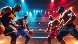 dive into the excitement of the new dunk & destruction pack in wwe® 2k25! join iconic nba stars shaquille o'neal, tyrese haliburton, and jalen brunson as they team up with wrestling legends abyss and great khali for epic showdowns. don't miss out on the ultimate crossover experience!