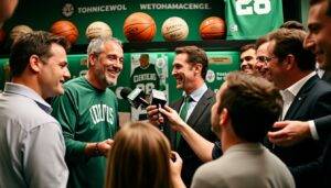 the boston celtics have officially secured a multiyear extension for head coach joe mazzulla, affirming their commitment to his leadership as they aim for continued success in the nba. this decision underscores the team's confidence in mazzulla's coaching abilities and vision for the future.