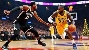 don't miss the thrilling holiday showdown as lebron james and the lakers face off against kevin durant and the rockets this christmas day. secure your tickets now for this highly anticipated nba clash!