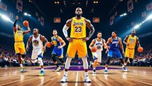 discover lebron james' insights as he ranks six of the most unstoppable nba players today, excluding the rising star wembanyama. delve into the skills and talents that make these athletes dominate the court.