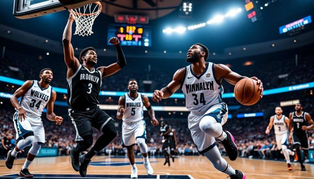 Nets Dominate Timberwolves 123-107: Game Highlights and Key Moments